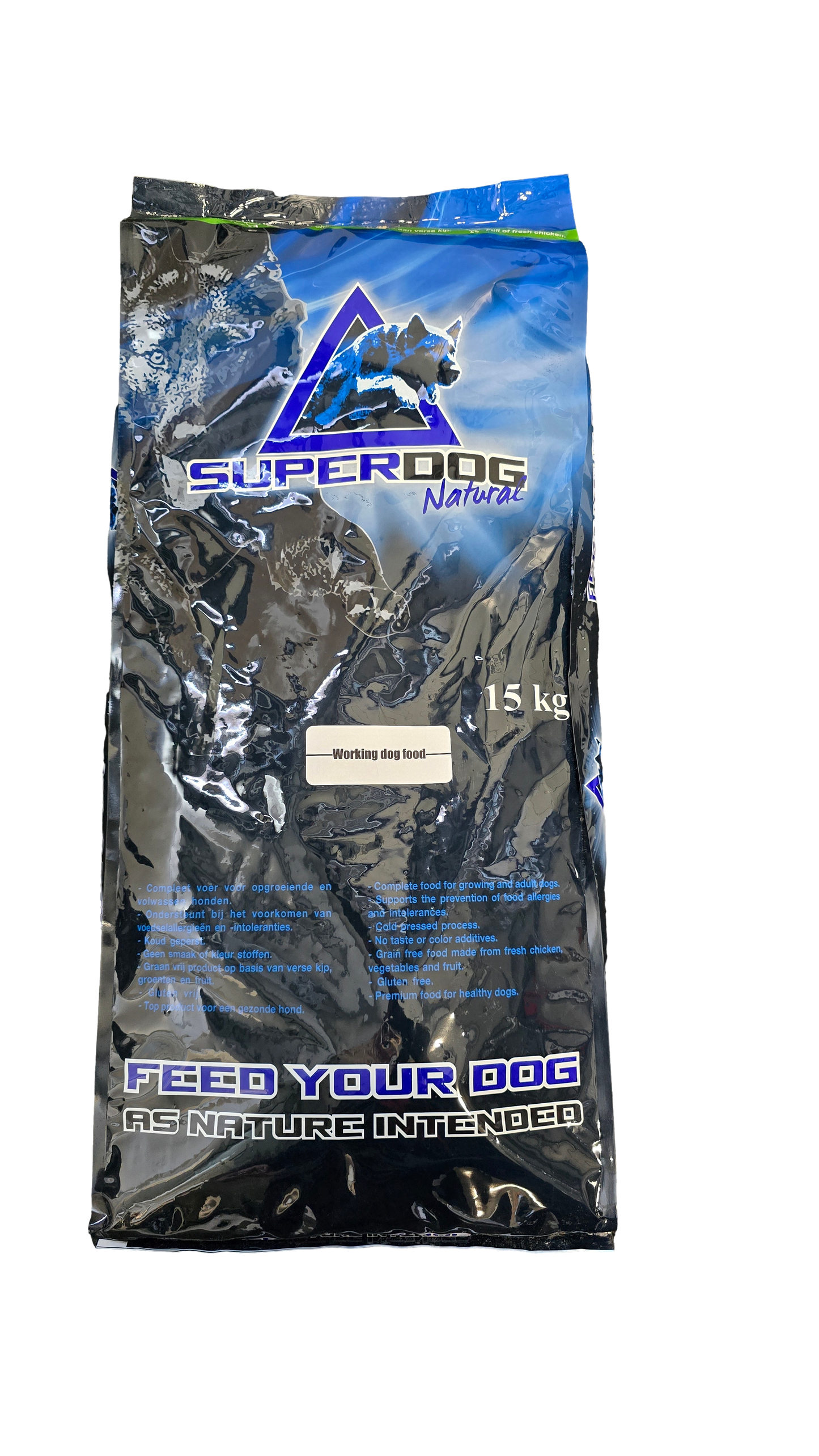 Superdog EXCELLENT | Stralende Vacht & Tarwevrij